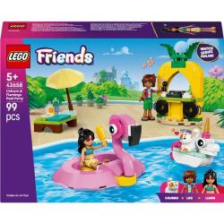 Pool Party con unicorno e fenicottero