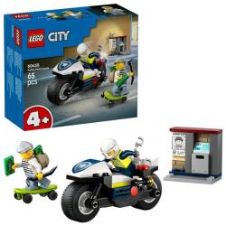 Inseguimento della moto della Polizia