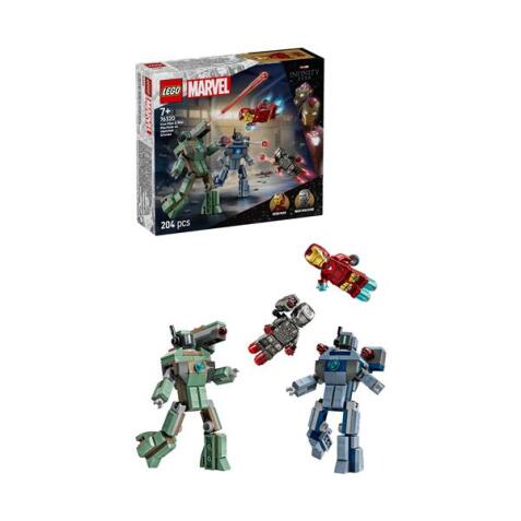 Iron Man e War Machine contro i droni di Hammer