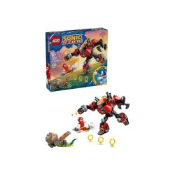 Knuckles vs. il Mech Egg Crusher del Dr. Eggman