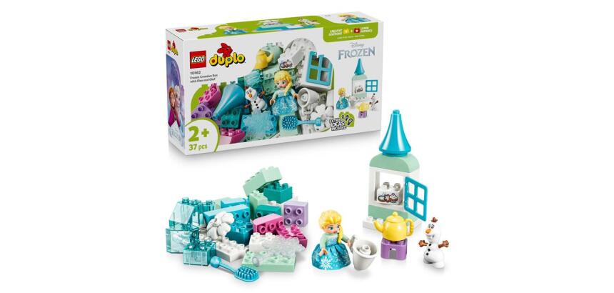 Scatola creativa di Frozen con Elsa e Olaf