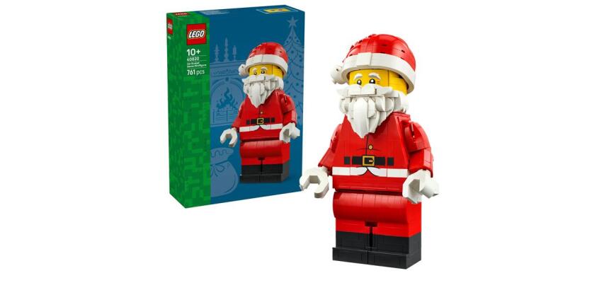 GRANDE MINIFIGURE DI BABBO NATALE