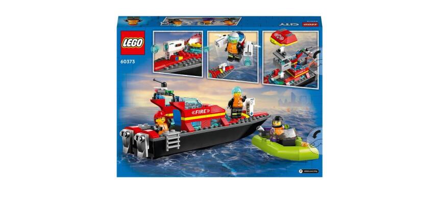 Lego - Barca di soccorso antincendio