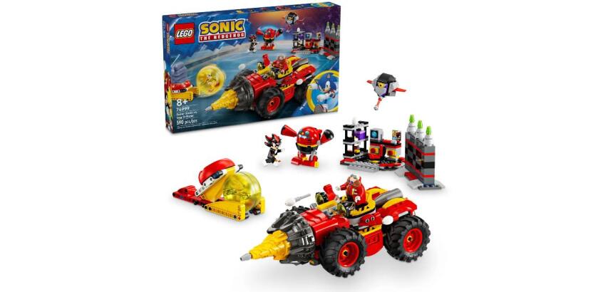 SUPER SONIC VS. EGG DRILLSTER