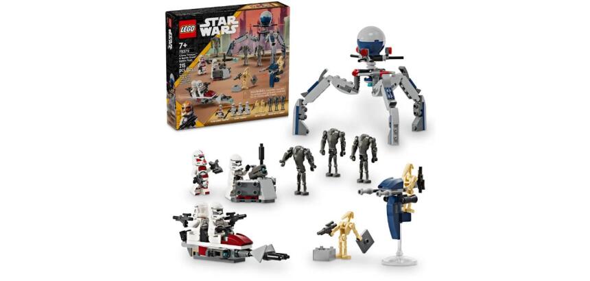BATTLE PACK CLONE TROOPER  E BATTLE DROID
