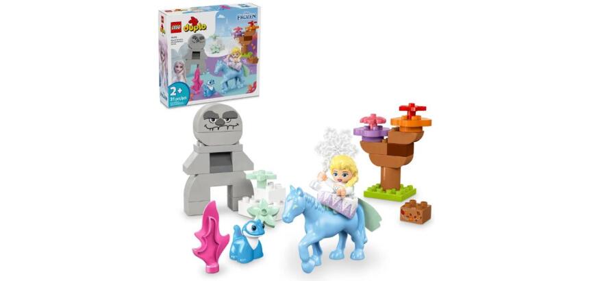 Elsa e Bruni nella foresta incantata