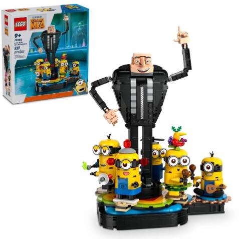 GRU E MINIONS IN MATTONCINI