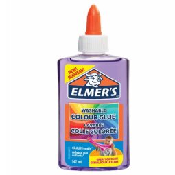 ELMER s Colla Liquida Colore PURPLE TRANSLUCIDO - Flacone da 147 ml