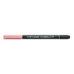 EN_Rotulador lyra aqua brush acuarelable doble punta fina y pincel rosa carmin