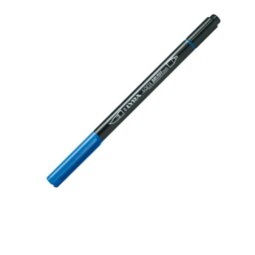 EN_Rotulador lyra aqua brush acuarelable doble punta fina y pincel azul cobalto claro