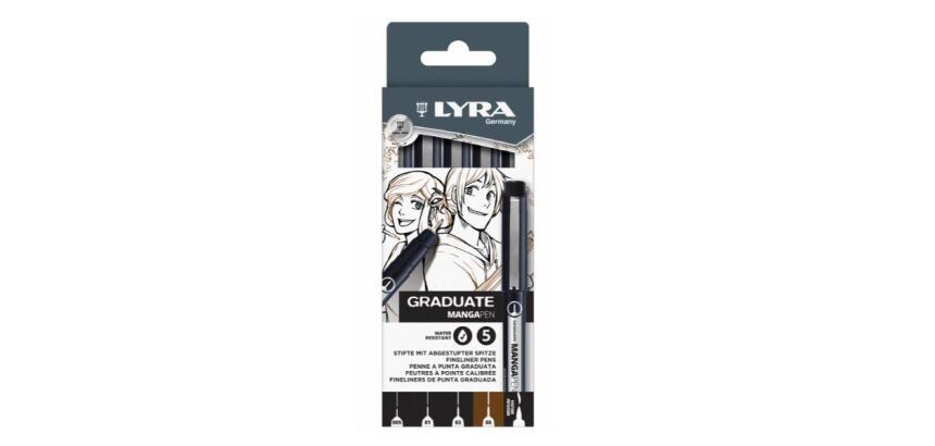 Astuccio Appendibile Lyra Graduate MangaPen - 5 pz