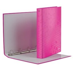 RACCOLGITORE 4AN WOW FUCSIA METALLIZZATO 22X30 ANELLI TONDI DIAM 30