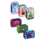 ASTUCCIO 3 ZIP MONSTERS PELIKAN  18 MATITE COLORATE+18 PENNARELLI IN DISPLAY