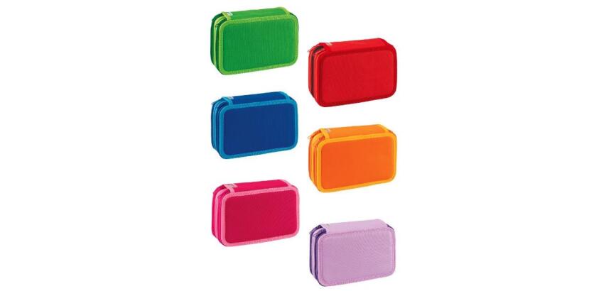ASTUCCIO 3 ZIP B.COLORS PELIKAN 18 MATITE COLORATE+18 PENNARELLI IN DISPLAY