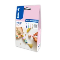 PINTOR - DIY KIT - KEY RING (4 PINTOR EF blue  pastel green  pink  gold) )