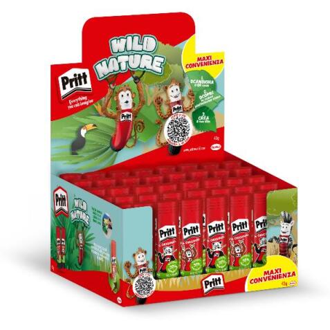DISPLAY 40PZ COLLA STICK 43GR BTS