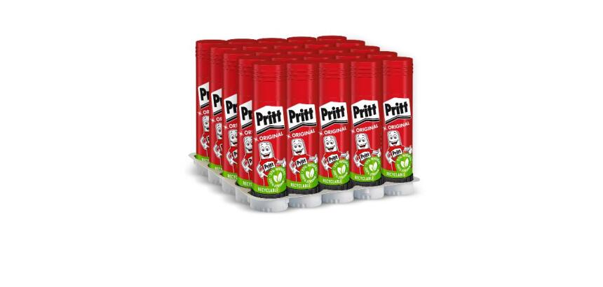 PRITT COLLA STICK 11g - Cartone BTS 2022 (2+1 GRATIS) 100pz (4 tray da 25pz/cad.)