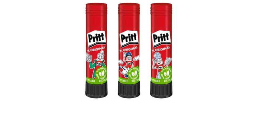 PRITT COLLA STICK 11g - Cartone BTS 2022 (2+1 GRATIS) 100pz (4 tray da 25pz/cad.)
