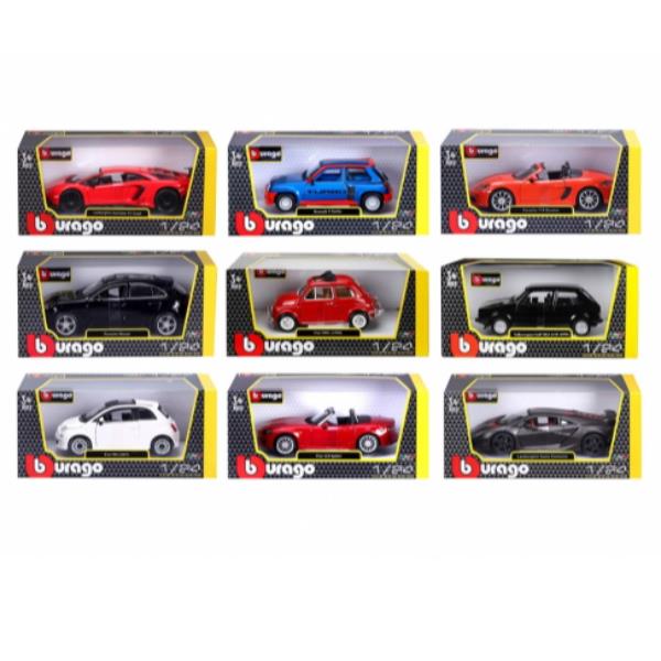 Bburago - Auto 1:24 assortiti su