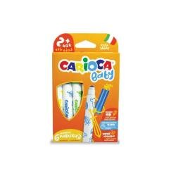 EN_Rotulador carioca baby 2 años caja 6 colores surtidos