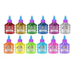 CF6 CARIOCA GLITTER GLUE BOTTIGLIA 88ml.col. neon