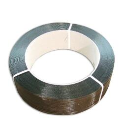 BOBINA REGGIA NERA 1500 MT (MM 15X0 8 - DIAM. INT. BOBINA 400MM -     POLIPROPILENE)