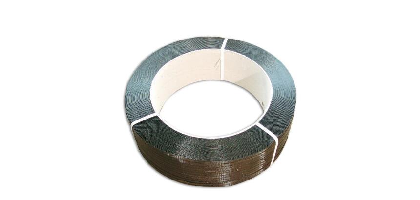 BOBINA REGGIA NERA 1500 MT (MM 15X0 8 - DIAM. INT. BOBINA 400MM -     POLIPROPILENE)