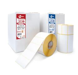 Rotoli Etichette Carta Termica Adesivo Permanente, 50x30, 8pz