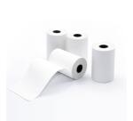 Rotolo per POS e carte di credito - carta termica BPA free - 57 mm x 18 mt - 48 g/m2 - diametro esterno 38 mm - anima 12 mm - Rotolificio Pugliese - blister 10 pezzi