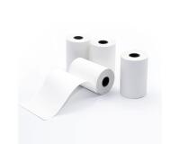 Rotolo per POS e carte di credito - carta termica BPA free - 57 mm x 18 mt - 48 g/m2 - diametro esterno 38 mm - anima 12 mm - Rotolificio Pugliese - blister 10 pezzi