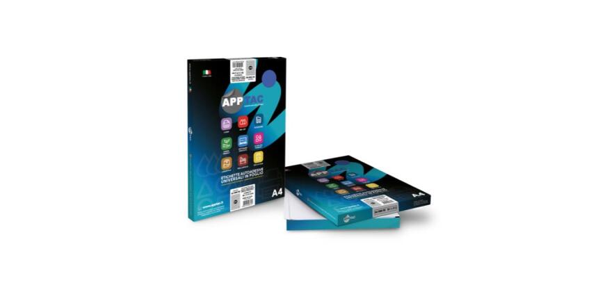 APPTAC Etichette Adesive Bianche Permanenti SENZA MARGINE 105x148, 100 fogli