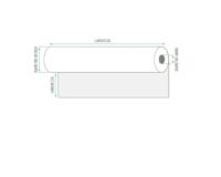 Rotolo per plotter carta gr 60  F.TO 61 x 50  F 50 (scat. 2 rotoli)