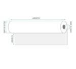 Rotolo per plotter carta gr 80  F.TO 61 x 50  F 50 (scat. 2 rotoli)