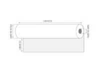 Rotolo per plotter carta gr 80  F.TO 61 x 50  F 50 (scat. 2 rotoli)