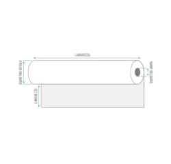 Rotolo per plotter carta gr 90  F.TO 62 5 x 50  F 50 (scat. 2 rotoli)
