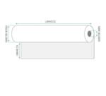Rotolo per plotter carta gr 80  F.TO 91 4 x 50  F 50 (scat. 2 rotoli)
