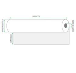 Rotolo per plotter carta gr 80  F.TO 91 4 x 50  F 50 (scat. 2 rotoli)