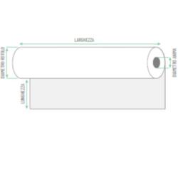 Rotolo per plotter carta gr 80  F.TO 91 4 x 50  F 50 (scat. 2 rotoli)