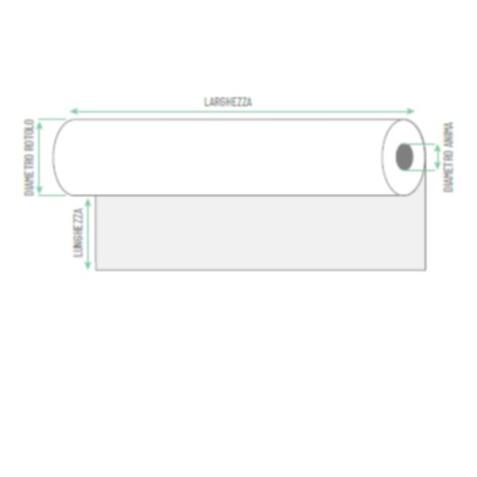 Rotolo per plotter carta gr 90  F.TO 91 4 x 50  F 50 (scat. 2 rotoli)