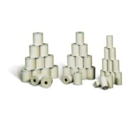 Rotolo per POS e carte di credito - carta chimica a 2 copie - 57 mm x 20 mt - diametro esterno 55 mm - anima 12 mm - Rotomar - blister 10 pezzi