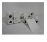 CF10 ROTOLI CARTA TERMICA NEUTRI POS/CARTE DI CREDITO 48GR BPA FREE   57MMX18MT FORO ANIMA 12MM DIAMETRO ESTERNO 37 MM CARTA FSC
