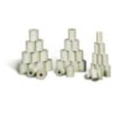 Rotolo per POS e carte di credito - carta termica BPA free - 57 mm x 18 mt - diametro esterno 38 mm - 55 gr - anima 12 mm - Rotomar - blister 10 pezzi