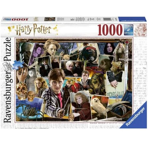 Harry Potter contro Voldemort Ravensburger Puzzle - Fantasy - 1000 pezzi