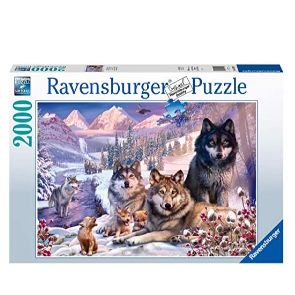 LUPI NELLA NEVE-PUZZLE 2000 PZ su