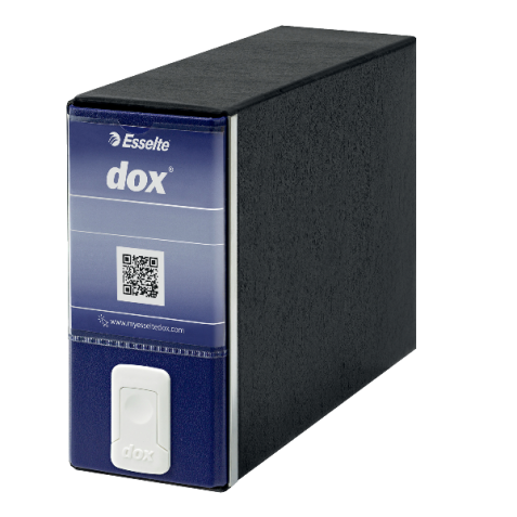 REGISTRATORI DOX 3 - ACCO - DORSO 8 CM FORMATO MEMORANDUM A5 BLU