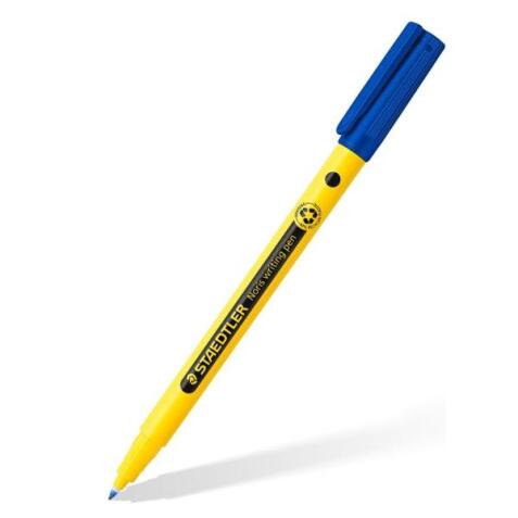 NORIS WRITING PEN IN PLASTICA RICICLATA  COLORE BLU