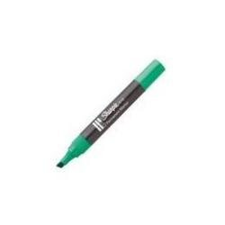 SHARPIE W10 MARKER PUNTA SCALPELLO VERDE - CONF DA 12