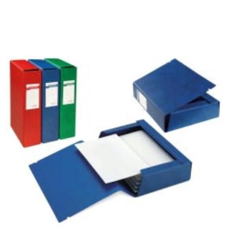 SCATOLA ARCHIVIO DORSO 120MM BLU