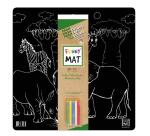CF5 KIT FUNNY MAT BLACK TERRA  SPAZIO DINOSAURI UNICORNI PRINCIPESSE