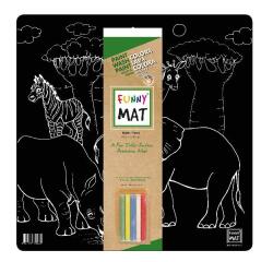 CF5 KIT FUNNY MAT BLACK TERRA  SPAZIO DINOSAURI UNICORNI PRINCIPESSE